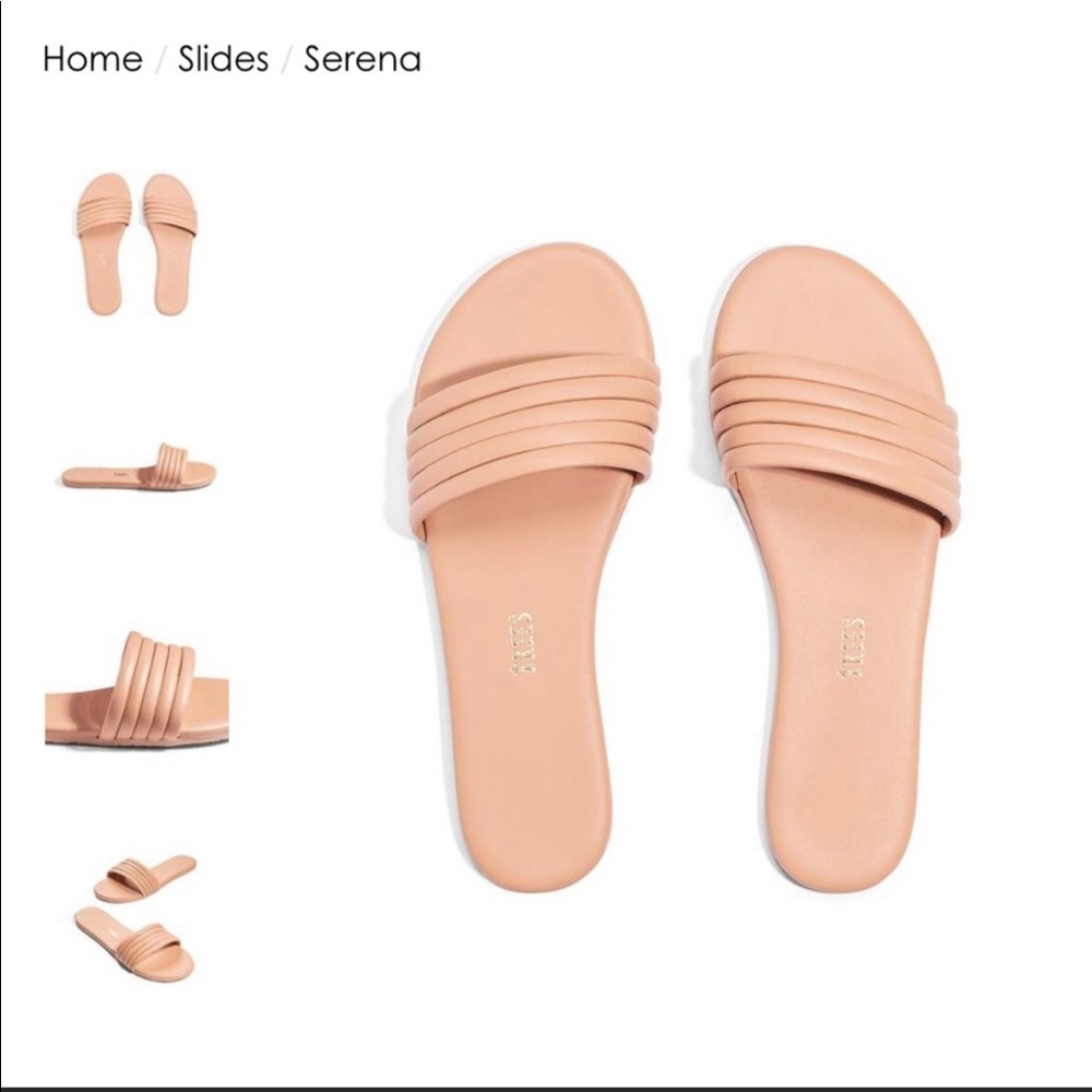 TKEES Serena Women’s Sandal Size 8, Nude Color.